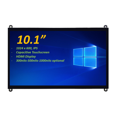 10.1" 1024x600 IPS PCAP емкостный сенсорный экран TFT LCD Поддержка HDMI-коннектор
