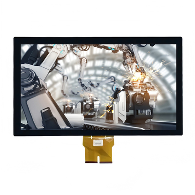 23,8-дюймовый промышленный TFT LCD дисплей FHD 1080p, интерфейс LVDS, широкий угол обзора, низкое отражение, яркость 350 кд/м², сертификация EU/US