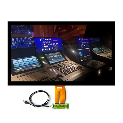 21.5-дюймовый промышленный TFT LCD с высокой яркостью 1000 нит, FHD 1080p, широкий температурный диапазон, USB, сенсорный экран, сертификация RoHS SFHD2150A01PT-H20%2