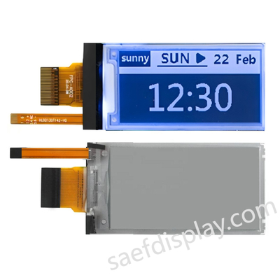 2.13" E-ink дисплей с подсветкой | 122×250 | Частичное обновление 0.3 с | Интерфейс SPI | Пользовательский CTP