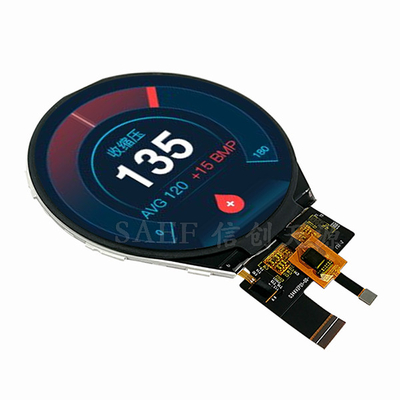 Модуль 3,4" дисплея TFT LCD интерфейс угла наблюдения MIPI округлой формы 800x800 IPS полный с модулем дисплея CTP TFT LCD