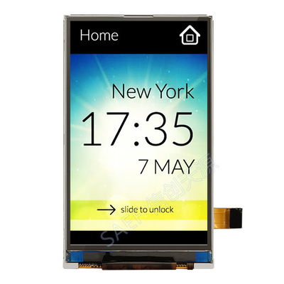 HX8369 показывают дюйм 480x800 IPS TFT LCD 3,7 для экрана умных приборов переднего