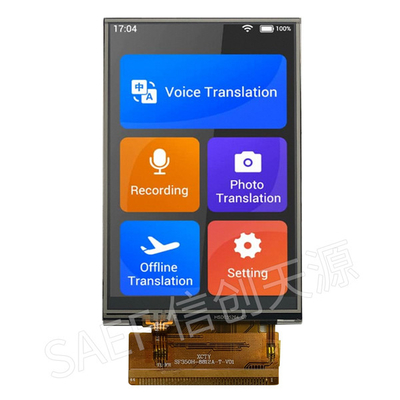 3.5 дюймовый сенсорный TFT LCD дисплей HVGA TN Type 320X480 MCU 16-битный интерфейс