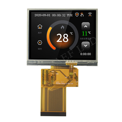 Pin интерфейса 54 RGB дисплея дюйма TFT QVGA 320x240 3,5 с СИД освещает контржурным светом