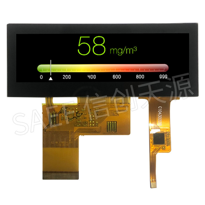480x128 3,9 модуль RGB TFT LCD дюйма с емкостным Pin экрана касания 40