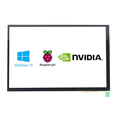 дюйм HDMI дисплея 10,1 касания 300cd/m2-1000cd/m2 PCAP с поленикой Pi совместимой