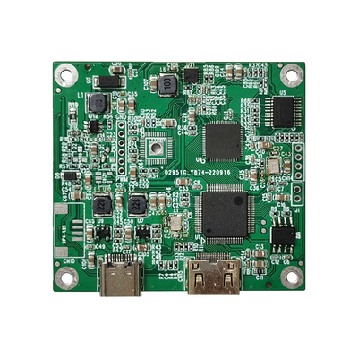 HDMI совместимое к поленике Pi4 5 дюймов вокруг дисплея 1080x1080 CTP LCD