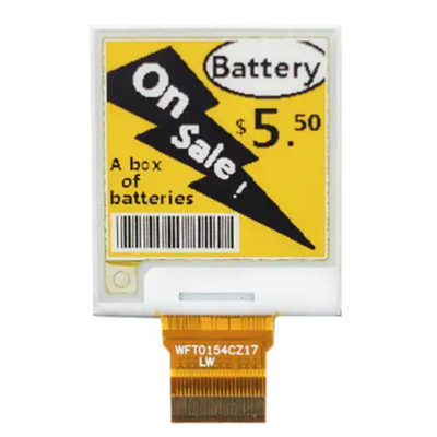 1.54 дюймовый E-ink Display 200*200 точек разрешение, AM EPD, Ultra Low Power Consumption SPI интерфейс