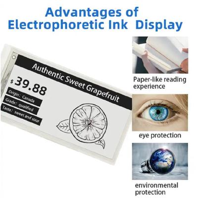2.9 дюймовый электронный дисплей электронной бумаги Eink Digital Price Tag