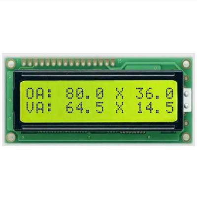 Настройка LCD панель, монохромный прибор контроля температуры, накопитель энергии, мощность LCD, STN Желтый зеленый сегмент LCD