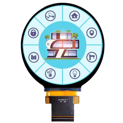 2.8 дюйма 480x480 Круглый TFT LCD дисплейный модуль с интерфейсом SPI RGB ST7701S