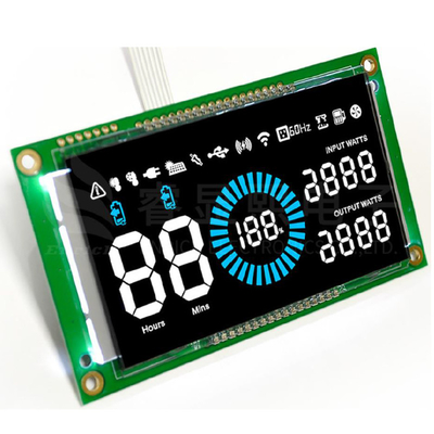 HT1621 Модуль LCD-дисплея с кодом сегмента контроллера, настройка сегмента LCD-дисплея с подсветкой