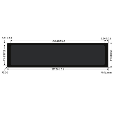 11.9 дюймовый дисплей для рекламы и вывески поддерживает Raspberry Pi Jetson Nano и Windows