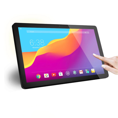 21.5 дюймовый настенный сенсорный монитор RK3399 с Android 11 планшетный компьютер с RJ45 Poe Power RFID и возможностями NFC