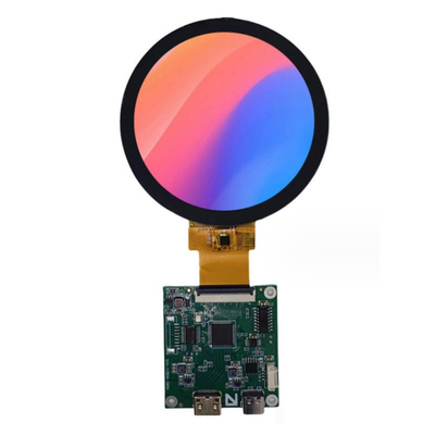 Автомобильный класс 4 дюйма 720 X 720 точек Круглый TFT LCD дисплей Интерфейс MIPI 1000nits