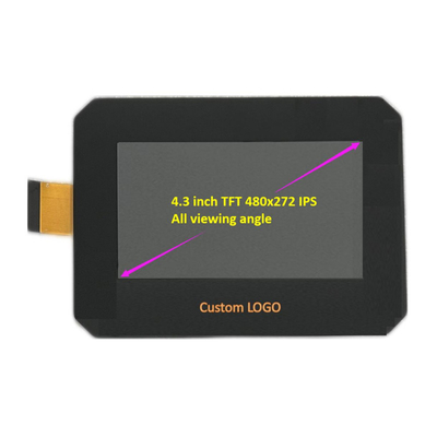 PCAP TFT дисплей 4,3 дюйма Китай TFT графический ЖК-дисплей 480*272 IPS RGB 40 пин с емкостным сенсорным экраном