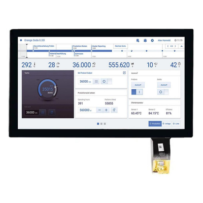 USB PCAP TFT дисплей 15,6 дюйма, Китайский наружный ЖК-дисплей EDP 15,6 дюйма TFT с яркостью поверхности 1000 нитсов