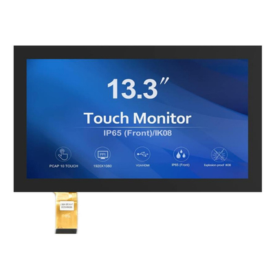 Капацитивный сенсорный экран IPS TFT LCD экран 13,3 дюйма FHD EDP дисплей