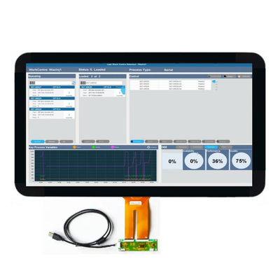 PCAP TFT дисплей 21,5 дюйма FHD 1920*1080 разрешение, LVDS 21,5 дюйма TFT LCD дисплей с встроенным драйвером светодиодного подсветки