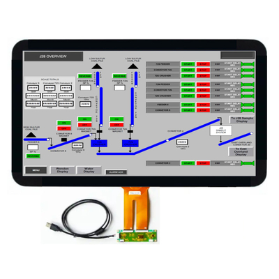 21.5 дюймовый TFT LCD дисплей FHD 1920*1080 разрешение LVDS Читаемое солнечным светом