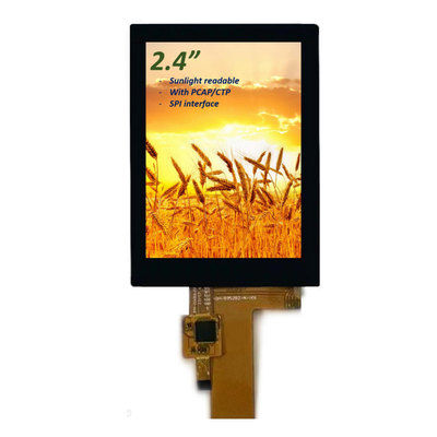 Солнечный свет Читаемый 2,4 дюйма IPS TFT LCD дисплей ILI9341V Драйвер SPI интерфейс
