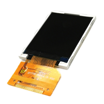 1.8 дюймовый промышленный TFT дисплей 128x160 точек 16-битный интерфейс с белым светодиодным подсветкой