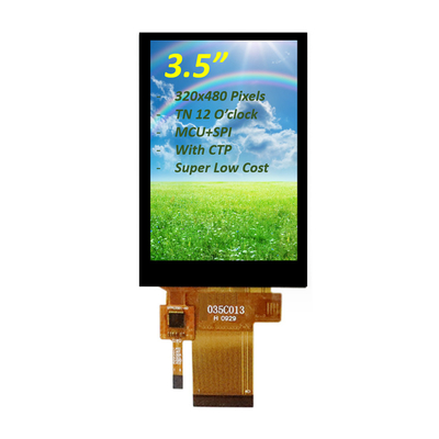 3.5 дюймовый LCD сенсорный экран 320x480 пикселей TFT дисплей SPI MCU интерфейс