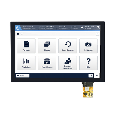 Китайская фабрика 10,1 дюйма TFT LCD дисплей 1280x800 пикселей IPS Тип LVDS с CTP