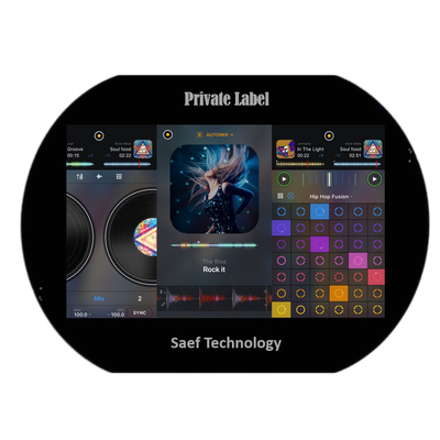 Китайская фабрика 10,1 дюйма TFT LCD дисплей 1280x800 пикселей IPS Тип LVDS с CTP