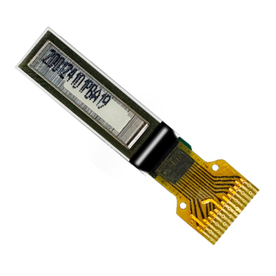 0.63 дюйм 120x28 пикселей OLED дисплейный модуль Пассивная матрица Монохромный белый цвет