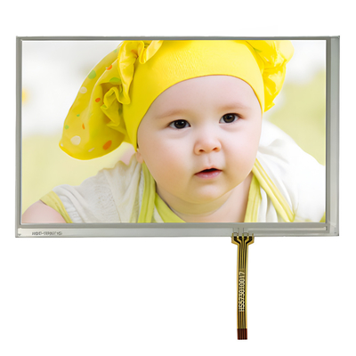 7 дюймов промышленное TFT показывает 40 интерфейс Pin 800x480 RGB с сопротивляющимся экраном касания