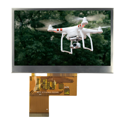 4.3 дюймовый IPS 480 * 272 пикселя TFT LCD дисплей ST7283 Дисплей управления