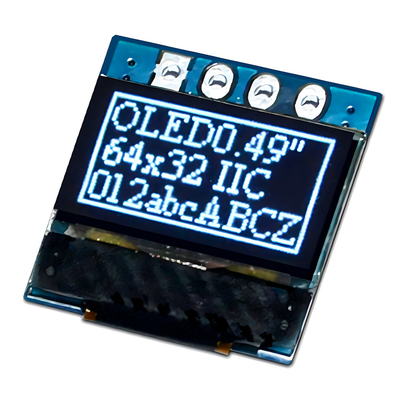 0.49-дюймовый графический OLED-дисплей с 4 заголовками SSD1315 поддерживает интерфейс I2C