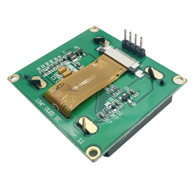 1.54-дюймовый интерфейс I2C SSD1309 Графический OLED дисплей с активной площадью 35.06 x 17.52 мм 128x64 разрешение