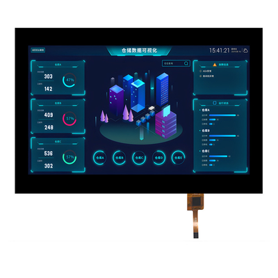 7-дюймовый сенсорный экран TFT с IK08 Konning Gorilla 2 Cover Glass, твердость поверхности>7H