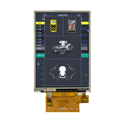 2.4-дюймовый высокий яркость 800nits IPS TFT дисплей 240x320 точка матрица модуль