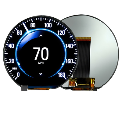 2 Wheeler Automotive TFT LCD 3,6 дюйма 544x506 RGB Круговой дисплей