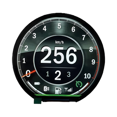 2 Wheeler Automotive TFT LCD 3,6 дюйма 544x506 RGB Круговой дисплей
