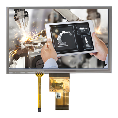 Дисплей для красочных устройств 9-дюймовый TFT LCD 800x480 точек RGB интерфейс с RTP