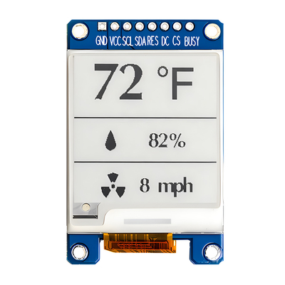 SPI E-Ink Display 1,5 дюйма черно-белый 152x152 точки 1,54" E-Paper Display