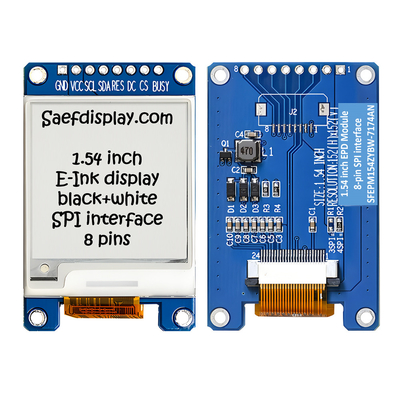 SPI E-Ink Display 1,5 дюйма черно-белый 152x152 точки 1,54" E-Paper Display