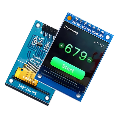 SPI серийный интерфейс 1,3-дюймовый IPS TFT LCD 240x240 точка с 7 заголовками