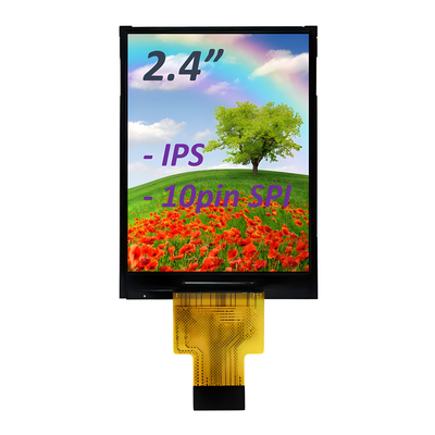 Гарантия низкой цены 2,4-дюймовый IPS TFT LCD 10-контактный интерфейс SPI