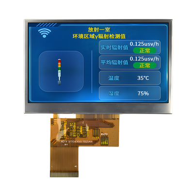 4.3 дюймовый IPS TFT LCD 480 * 272 пикселя 262K полноцветный дисплей ST7283 Дисплейный интерфейс