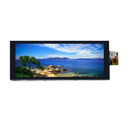 Высокая яркость 800 нит 6,86 дюйма IPS TFT LCD дисплей 1280*480 точек MIPI интерфейс с CTP