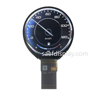 2.48 дюймовый TFT LCD IPS Круговой дисплей 3SPI+18RGB Интерфейс Круглое разрешение 480x480