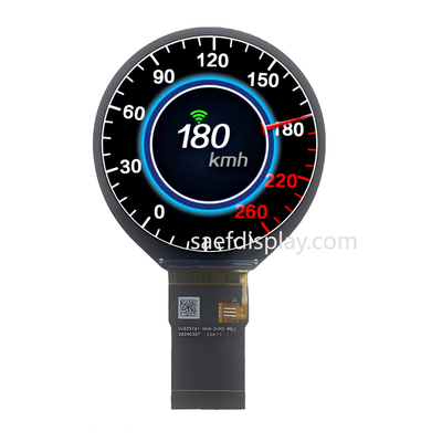 Автомобильный 2,8 дюймовый Tft дисплей SPI+RGB интерфейс 480*480 Круглый круговой ЖК-экран