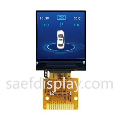 Мини квадратный ЖК-дисплей 0,85 дюйма 128 * 128 IPS TFT ЖК-дисплейный модуль SPI Small Square GC9107 12Pin