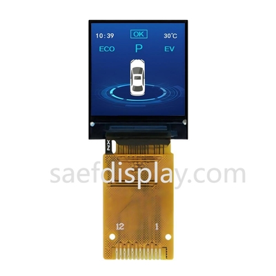 Малый IPS TFT LCD дисплей 0,85 дюйма 0,85' 128x128 разрешение полный цвет 12pin ZIF соединитель