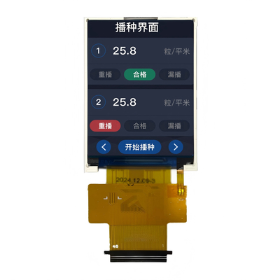 1000nits 2,4 "высокая яркость TFT LCD 240x320 Dot Matrix Display RGB / MCU / SPI интерфейс
